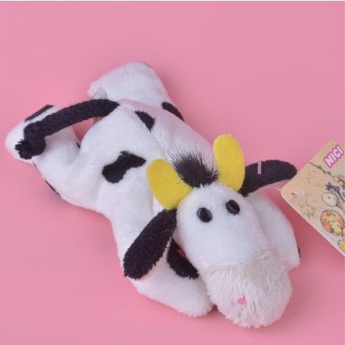 1 Pcs Cattle Plush Fridge Magnet Toy, Kids Child Doll Gift Free Shipping