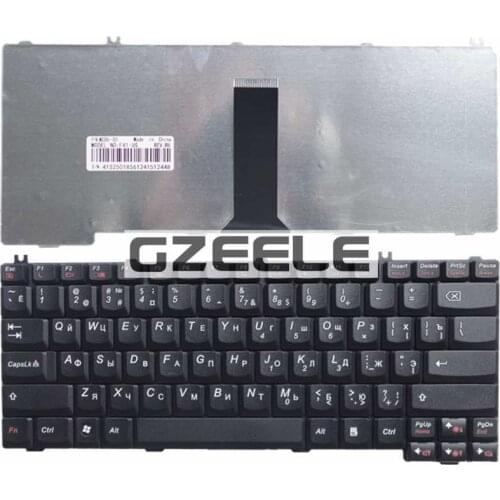 GZEELE NEW russian laptop keyboard for LENOVO F41 F31G Y510A F41G G430 G450 C100 C200 C460 C466 G455 RU layout black