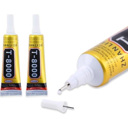 T8000 Glue For Rhinestones Crystal Adhesive Jewelry Needles Epoxy Resin Multi Purpose DIY Glass Jewelry Crafts Leather Supplies