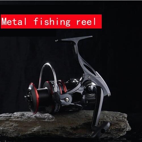 Metal Fishing Reel saltwater fishing reel Large tensile reel spinning reel Fishing from lakes or oceans jigging reel