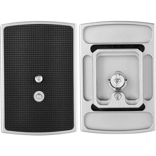 TH-650DV/VD-2200/NTP-650/QVD-2000 1/4 Inch Mounting Screw Tripod Monopods Quick Release Plate for Camera DSLR Accessories