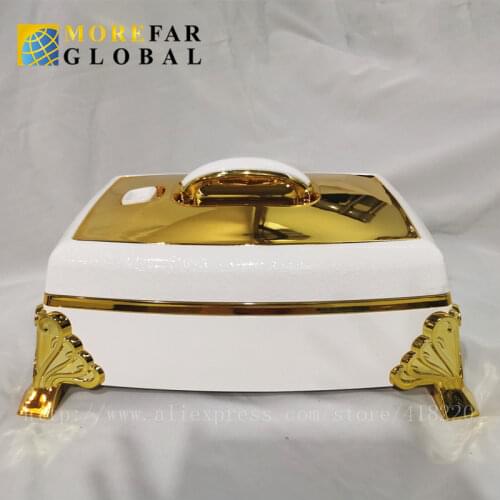 3Pcs/Set 3.5/4.5/5.5L Food Warmer Lunch Box Thermal Inulation For Wedding Family Party Good Quality Great Design For Gift