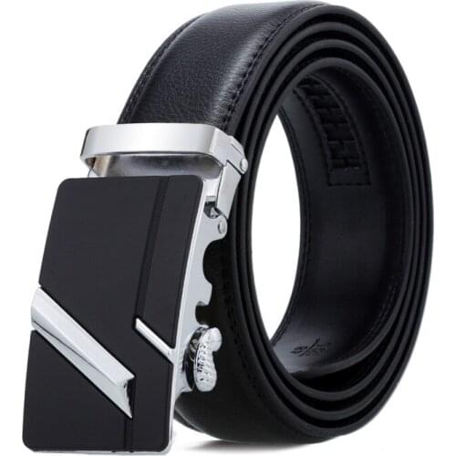 Men Belts Fashion Mens Genuine Leather Belt Strap Designer Automatic Personality Belts Suit Trousers Belt