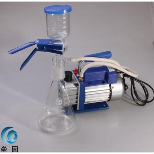 RS-1 portable Vacuum pump Solvent filtration devices 1000ml solvent filter membrane filter