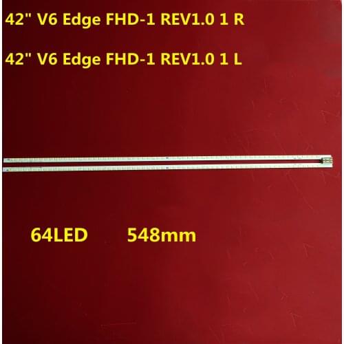 LED Backlight strip 56/ 64 Lamp For 42" V6 Edge FHD-1 3660L-0374A LC420EUN SD F1 42LW5500 42LV3600 42TL525U 42LW570S 42LW4500