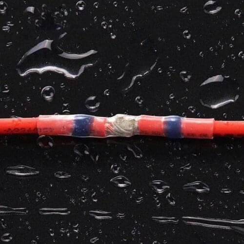 10pcs Practical Electrical Waterproof Seal Heat Shrink Butt Terminals Solder Sleeve Wire Connectors EIG88