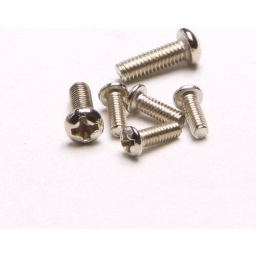 35PCS Low Price Round Head Machine Screw / PM / Nickel-plated Electronic Screw / Miniature Screw M4*6/8/10/12/16