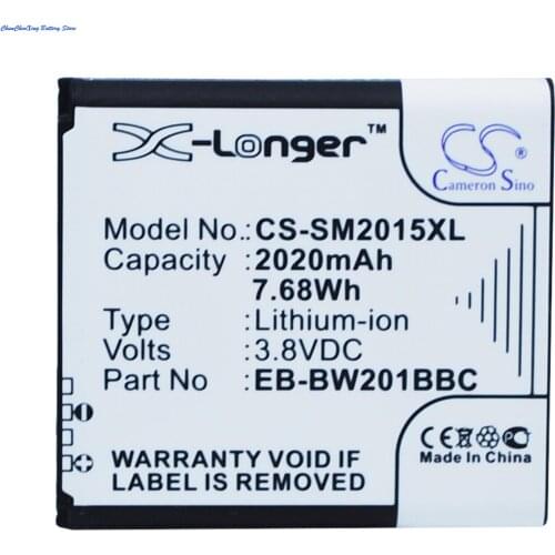 Cameron Sino 2020mAh Battery EB-BW201BBC for Samsung Galaxy Golden 2, SM-G9092, SM-G9098, SM-G9198, SM-W2015