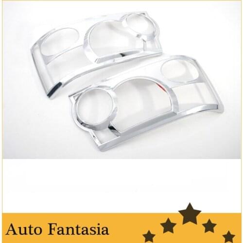 Auto Chrome Parts Chrome Head Light Cover for Range Rover Sport 05-12-Free Shipping
