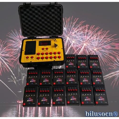 Free Shipping Wireless 1200 group 60 channel Cues transmitter connect Remote radio fire Fire-work Remote Firing System