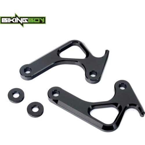 BIKINGBOY For Triumph Daytona 675 675R 13 14 15 16 17 Racing Hooks Hook Subframe Tie Downs CNC Anodized Billet Aluminium Alloy