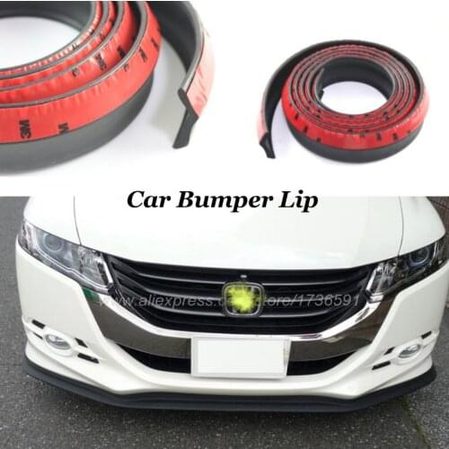 For Honda Fit Jazz Insight Integra Odyssey Spirior Stream Car Front Lip Deflector Lips Skirt Body Chassis Side Protection
