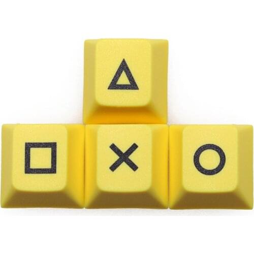 PS4 Button Design Cherry Profile R1 Direction Keys For Cherry Mx Switch Mechanical Gaming Keyboard Colorful Arrow Keycaps