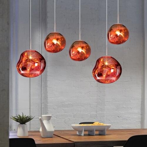 Kitchen Pendant Light Bar Modern Pendant Lighting Bedroom Ceiling Lamp Home Glass Pendant Lights Living Study Lighting Free Bulb