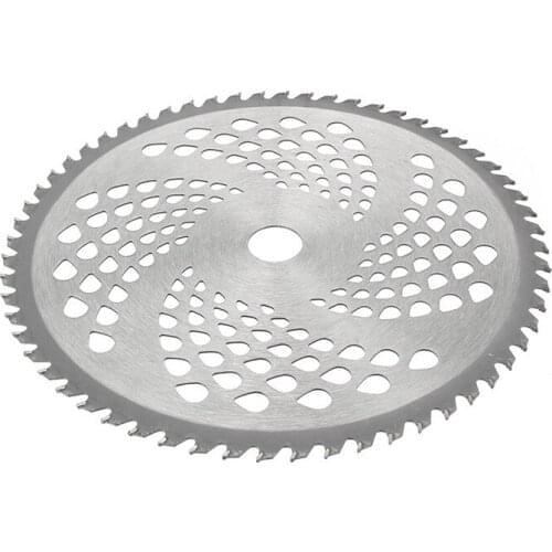 8 Inch 60 Teeth Brush Cutter Blade Lawn Mower Cutter Replacement Circular Saw Blade For Cutting Grass Tree Trimmer Blade Tool