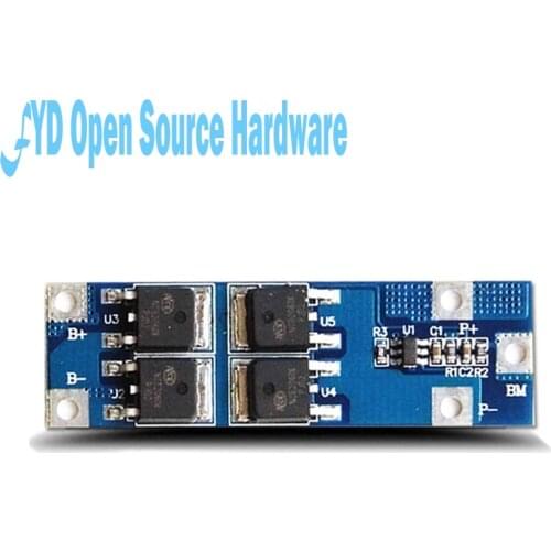 1pcs 2S 15-20A Li-ion Lithium Battery 18650 Charger PCB BMS Protection Board With self-recovery 7.4v 8.4v Module