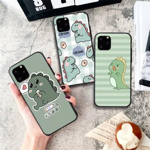 Cute cartoon dragon Phone Case for iPhone 11 12 Pro mini pro XS MAX 8 7 6 6S Plus X 5S SE 2020 XR