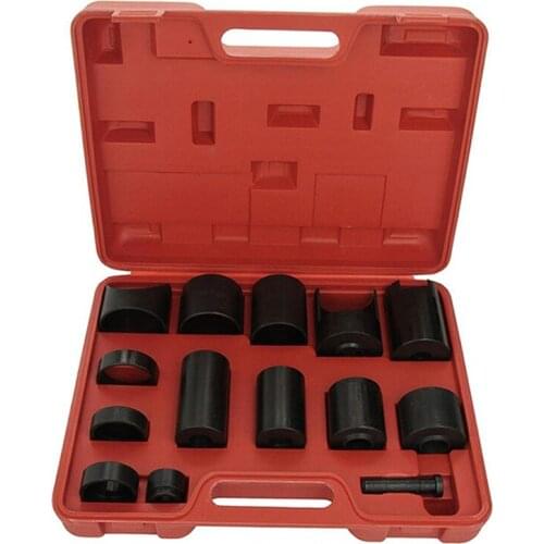 14pcs Master Ball Joint Service Adapter Set for all cars trucks 4WD 2WD vehicles,Ball Joint Service Tool And Master Adapter Set