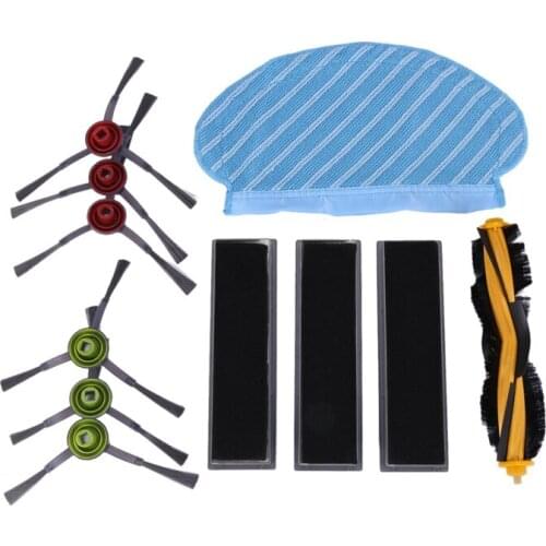 For Ecovacs Deebot Ozmo 920 950 Filter Side Brush Kit Vacuum Cleaner Accessories for Ecovacs Deebot Ozmo 920 950
