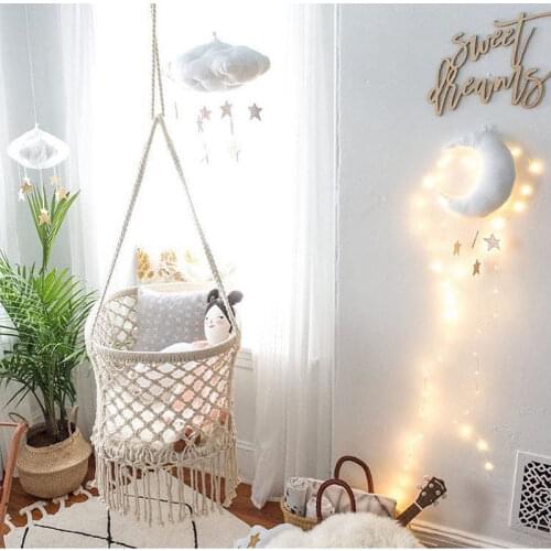 Baby Cotton Cloud Star Moon Tent Wall Hanging Style Photo Props Toys Kids Bedroom Decoration Gifts Crib Hanging Sensory Training