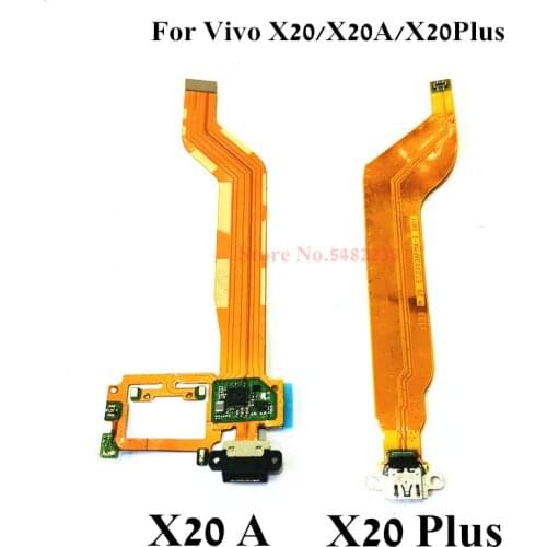 Original Charger Plug Board For Vivo X20 X20A X20P Plus USB Charging Port Dock Motherboard Flex cable Quick charge connector