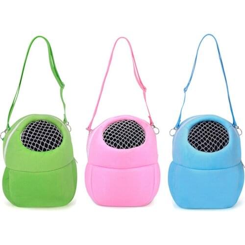 Portable Carrier Mini Pet Backpack for Guinea Pig Hamster Breathable Hanging Bag Small Animal Bags for Chinchilla Squirrel Bunny