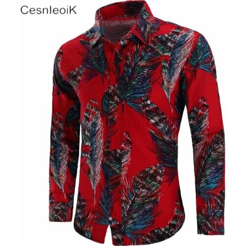 Spring Autumn Features Shirts Men Casual Chinese Style Shirt New Arrival Long Sleeve Casual Slim Fit Male Shirts C802