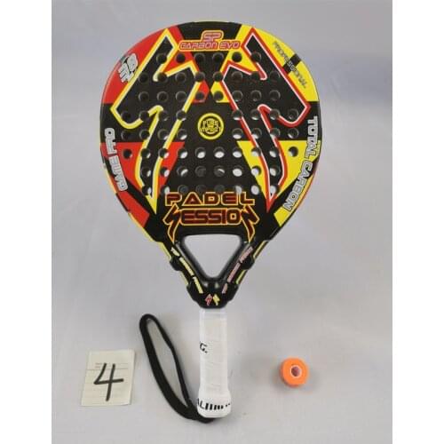 Professional Padel Tennis Racket Beach Racket Soft Face Carbon Fiber Soft EVA Face Paddle Tennis Racquet with Bag Cover