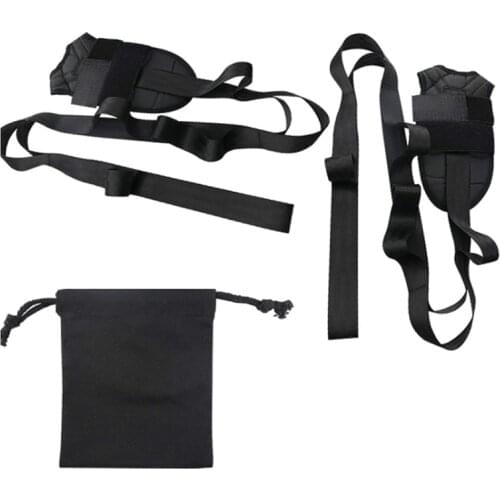 2 Pack Yoga Stretching Strap,Yoga Stretching Belt with Loops Ankle Ligament Stretcher Belt,Leg and Foot Stretch Assist