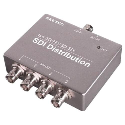 Seetec 3G/ HD/ SD-SDI Distribution 1X4 SDI-124 Video Converter