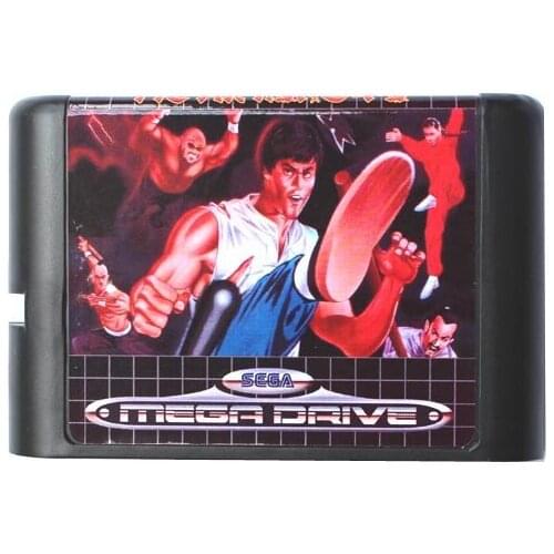 Sega MD game card - Yie Ar Kung Fu for 16 bit Sega MD game Cartridge Megadrive Genesis system