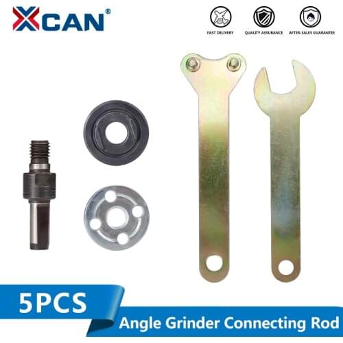 XCAN 10mm Electric Drill Conversion Angle Grinder Connecting Rod for Cutting Disc Polishing Wheel Metals Handle Holder Adapter