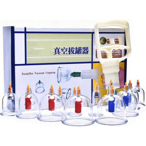 Thickening vacuum negative pressure cupping, 12 cans draw-off cupping the glass tank cupping gun cupping