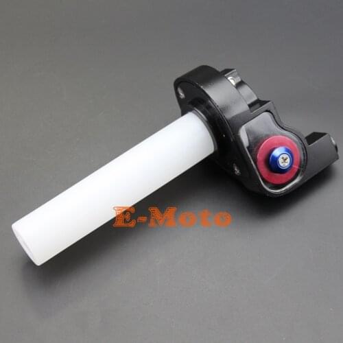 Grips Settle Visable Twist throttle Clamp Plastic Aluminum For Motorcycle Pit Dirt Bike Motocross ATV Offroad Quad 50cc-160cc