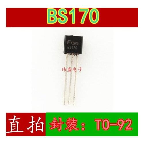 10pcs BS170 TO-92