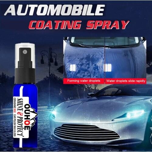 30/120ml Nanos Ceramic Car Coating Spray Pro Grade 9h Paint Sealant Car Polish Wax Glosss HFing