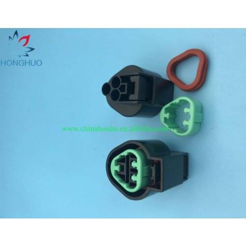 5/10/50/100pcs/lot 3 Pin/Way Crank Angle Sensor Connector Socket Housing For Lancer EVO 4G63