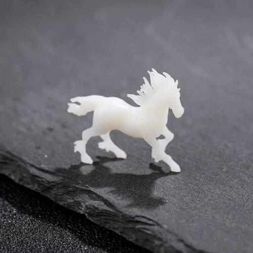 5Pcs Silicone Mini Running Horse Modeling Resin Mold Landspace Fillings Resin Jewelry Fillings Resin Casting Art Craft