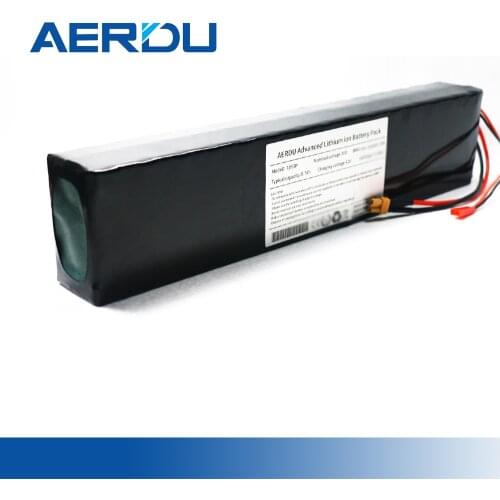 AERDU 10S3P 36V 7.5~10.5AH 18650 Rechargeable Li-ion Battery Pack for Modify Bicycle Scooter Electric Vehicles XT30 JST with BMS