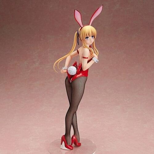 FREEing Anime Figure Sexy Girl Eriri Spencer Sawamura Bunny Girl PVC Action Figure Japanese Stand Adult Collection Model Toy