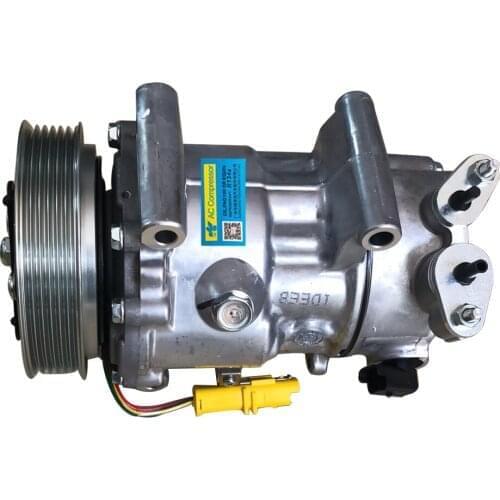 Car AC Compressor For Peugeot 207 307 308 508 PARTNER C3 C4 C5 DS3 9659875780 6453QJ 6453QK 6453WK 6453WL 6453ZZ 9822826880