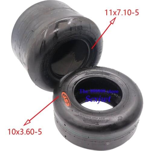 CST 10x3.60-5 11x7.10-5 Tubeless Tyre for Go Kart 5 Inch Tyre front and Rear Tires Fit for Drift Wheels Tyre Accessories