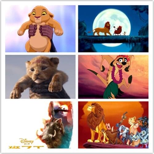 Disney Classic Cartoon Lion King Simba Diamond Painting Embroidery Cross Stitch Kit Painting Mosaic Artist Home Decoration