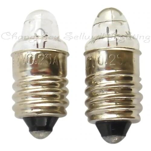 E10x22 2.2v 0.25a Miniature Lamp Bulb Light A033