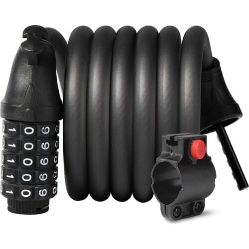 Electric Scooter Password Lock Anti-Theft for XIAOMI MIJIA M365 PRO for Ninebot ES2 ES4 MAX Skateboard with Steel Wire