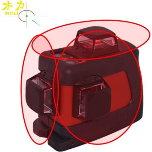 12linhas 3D 360Horizontal E Vertical Auto Nivelamento A Laser Cruz Super Poderosas Feixe Vermelho do que Fukuda 2017nova