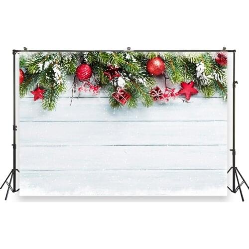 HUAYI Photography Backdrops Christmas Photo Background Christmas Xmas Family Party Decor Banner Studio Photobooth BackdropXT7525