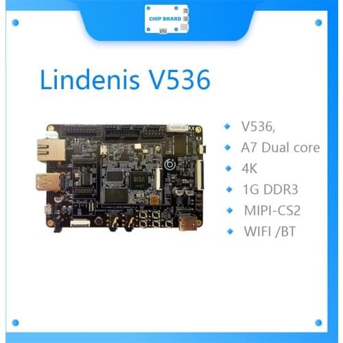 Minimum order of 100 pieces .Lindenis V536 Artificial Intelligent Video Processing Development Board, A7 Dual Core, 4K