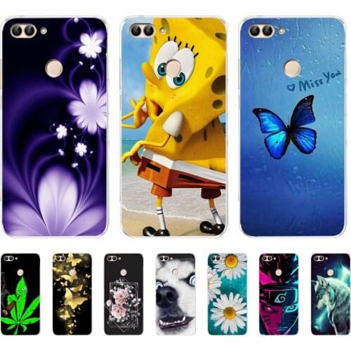 Soft Case For Silicone Back Cover For Cute Phone Cases Cover Bumper for Huawei P Smart Z 2018 2019 2020 Mate 10 20 Lite GR3 Case