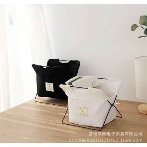 Desktop Small Iron Frame Receives Box Receives Bag Cosmetic Miscellaneous Desk Content To Buy Content Frame